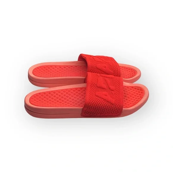 APL x Free People 𖤐 Limited Ed Logo Techloom Slide Sandal 𖤐 Magma Orange 𖤐 9M - Picture 3 of 16